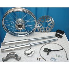 FRONT FORKS SET - MODERNISATION DISC BRAKE - (JAWA 350/638,632)